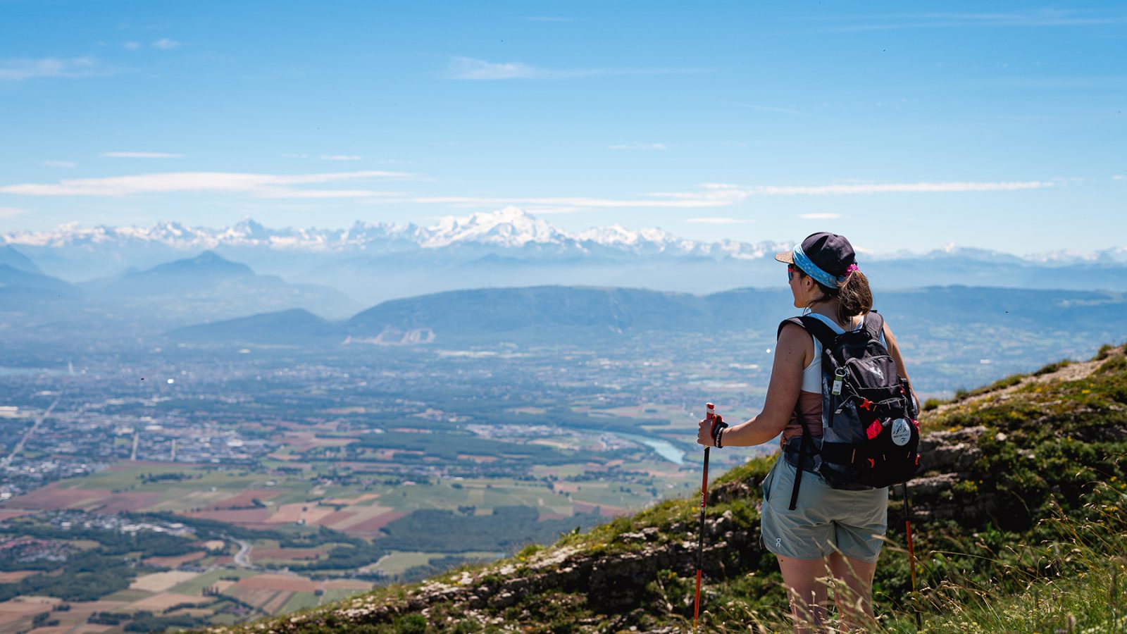 Mont Blanc from Reculet