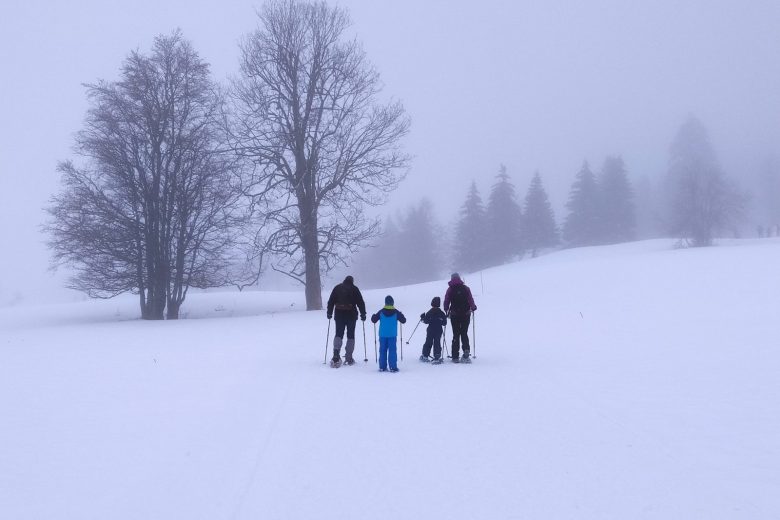 La Gelinotte snowshoe trail_Mijoux