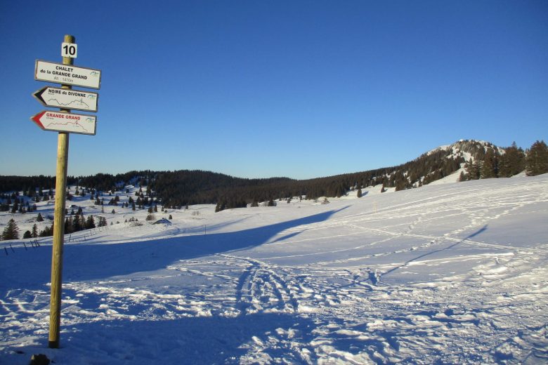 La Gelinotte snowshoe trail_Mijoux