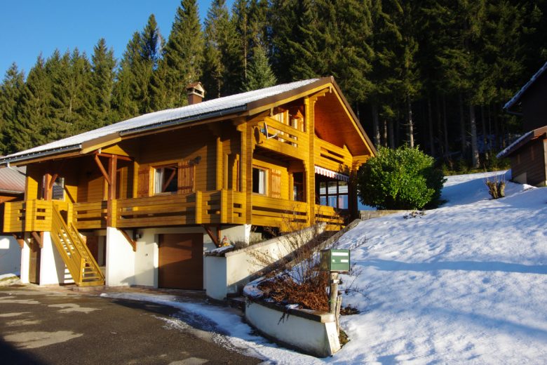 Winter chalet