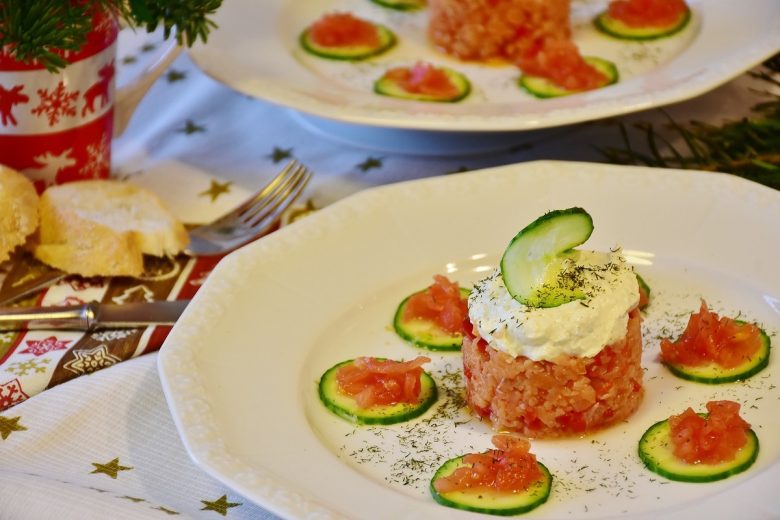 Tartare de saumon