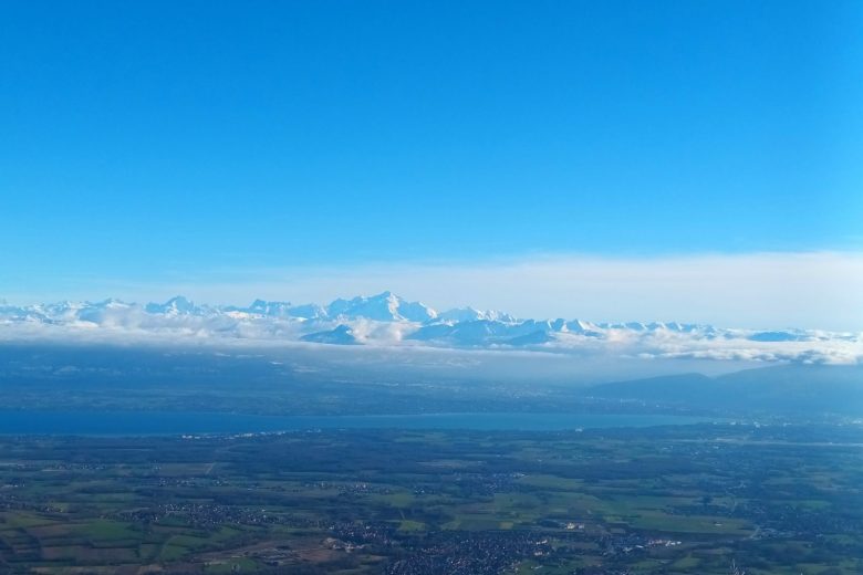 Mont blanc et les Alpes