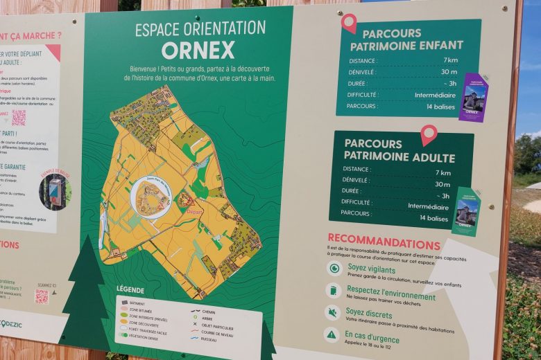 Parcours d’orientation patrimonial d’Ornex