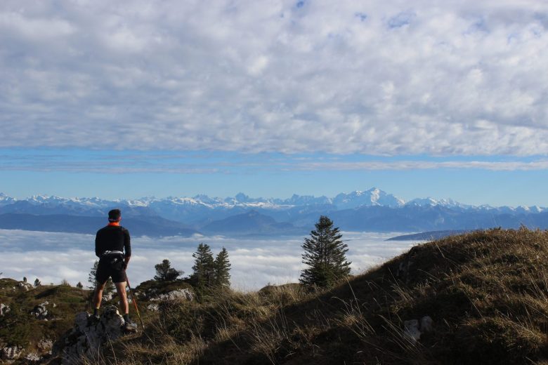 Vue depuis les crêtes