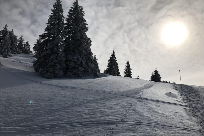 Sur les crêtes