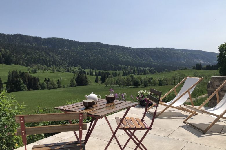 Terrasse avec vue