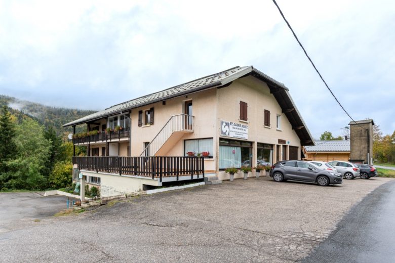 Chalet vu de l’extérieur